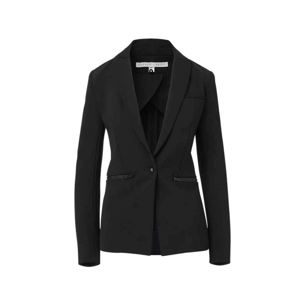 Veronica Beard scuba Dickey Jacket blazer 22 nwt $645 black